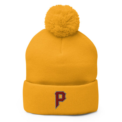 Pom-Pom Beanie | Port City Pirates | P-Mark Logo