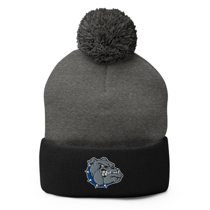 Pom - Pom Beanie | Pretty Prairie Bulldog Football