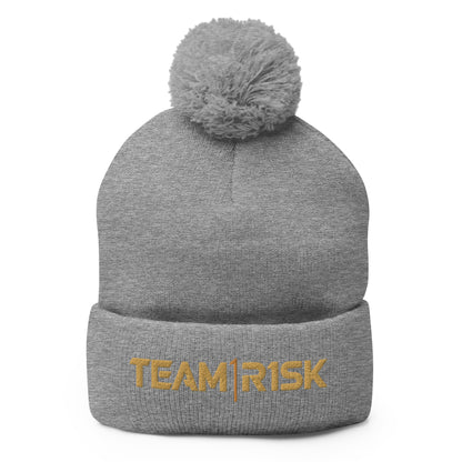 Pom - Pom Beanie | R1SK.gg | Script Logo