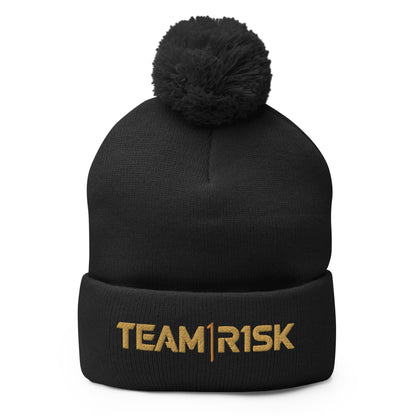 Pom - Pom Beanie | R1SK.gg | Script Logo