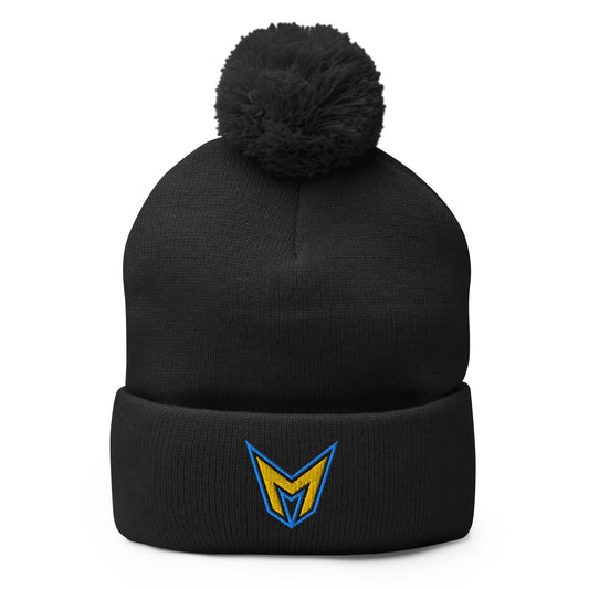 Pom - Pom Beanie | Racine Monstars | M Logo