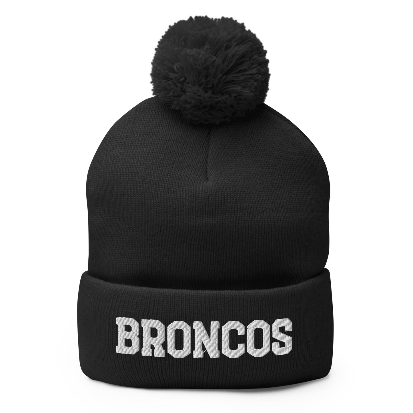 Pom-Pom Beanie | Rapid City Broncos - BHYFL | Athletics Logo