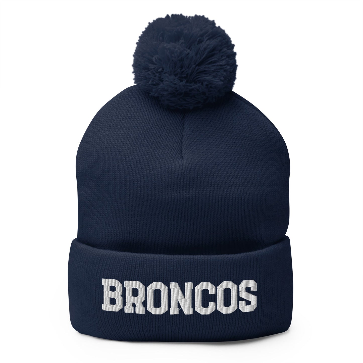 Pom-Pom Beanie | Rapid City Broncos - BHYFL | Athletics Logo