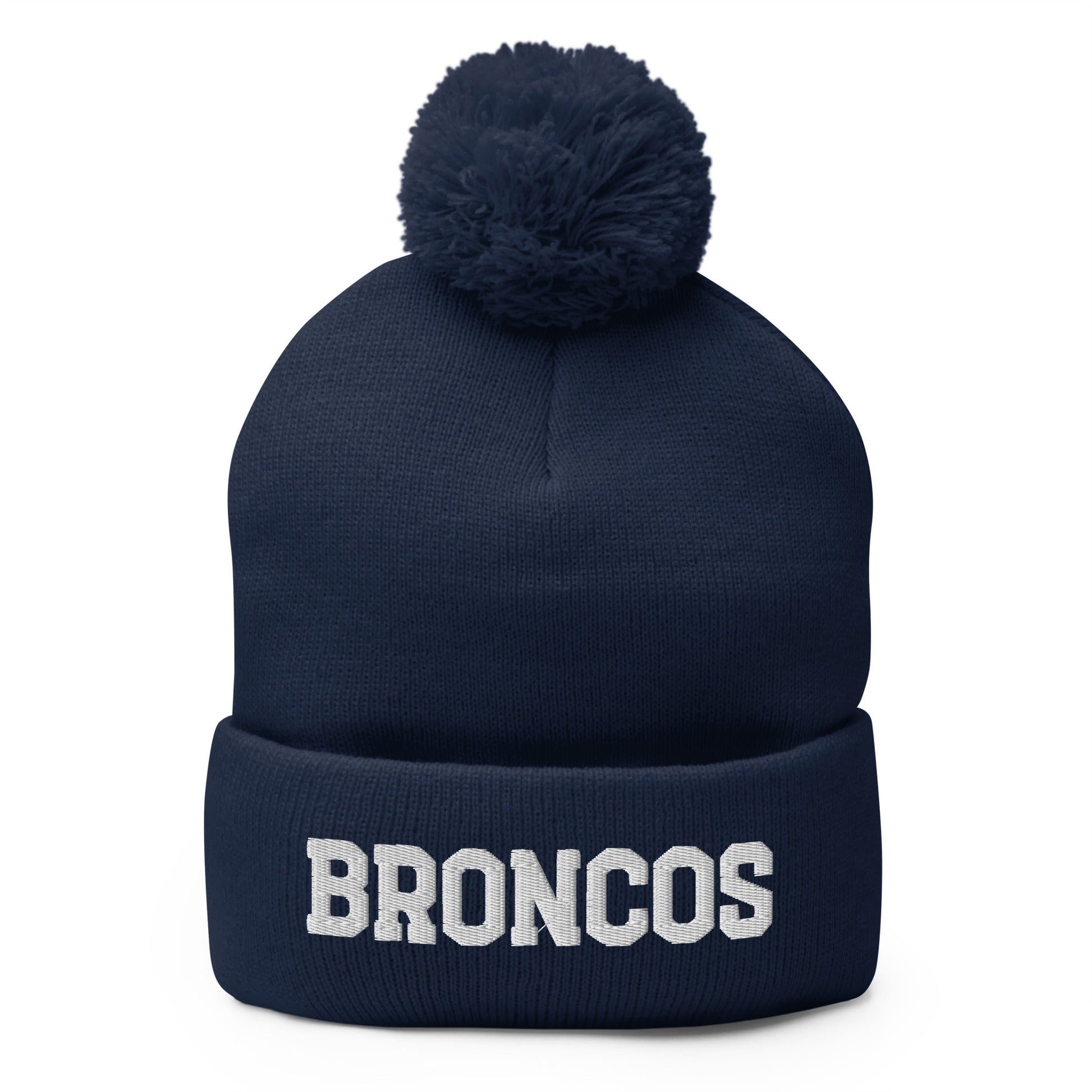 Pom-Pom Beanie | Rapid City Broncos - BHYFL | Athletics Logo