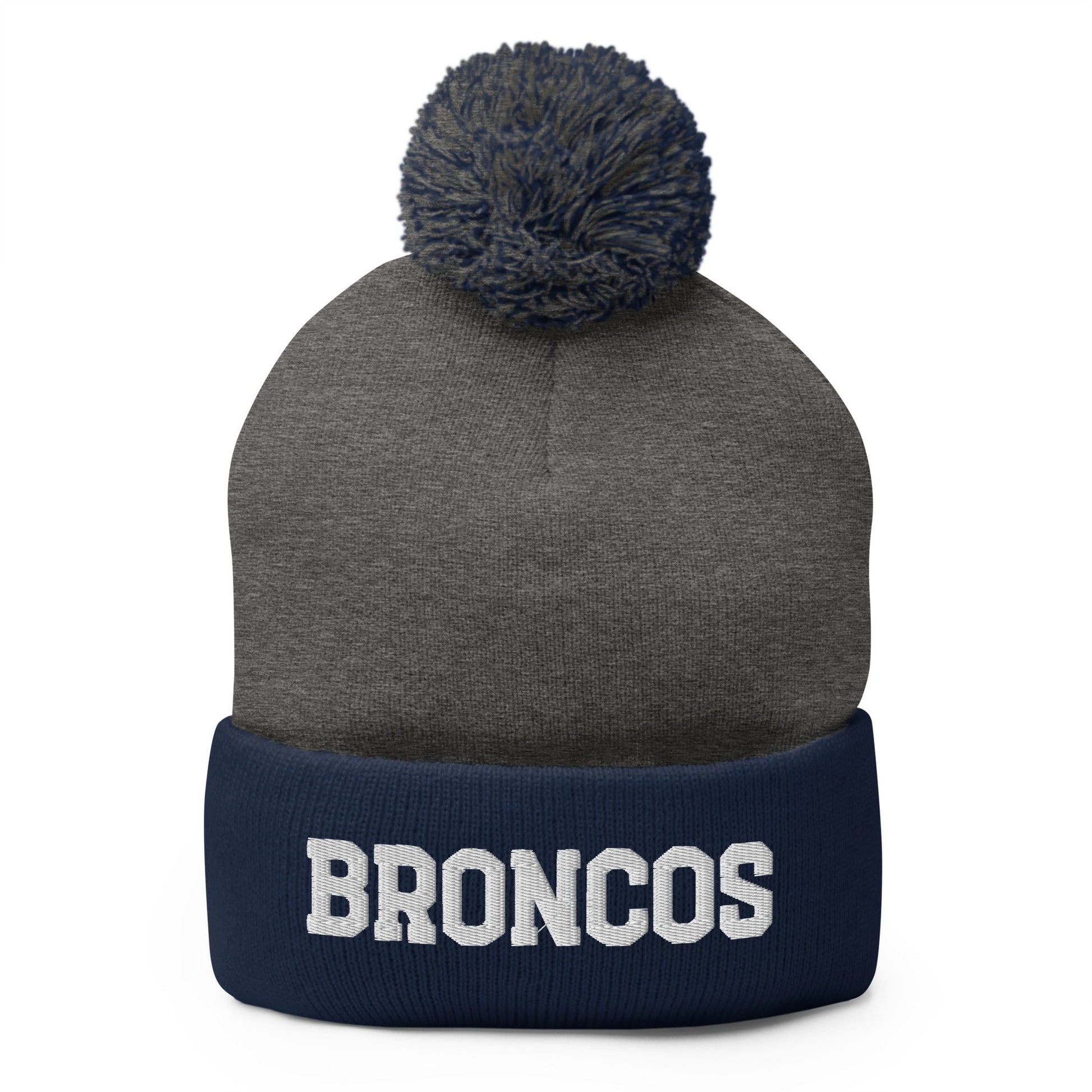 Pom-Pom Beanie | Rapid City Broncos - BHYFL | Athletics Logo