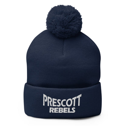 Pom - Pom Beanie | Rebels baseball club | Vanguard Logo