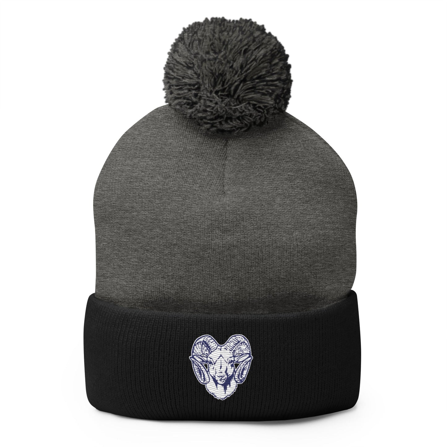 Pom - Pom Beanie | Rensselaer Rams