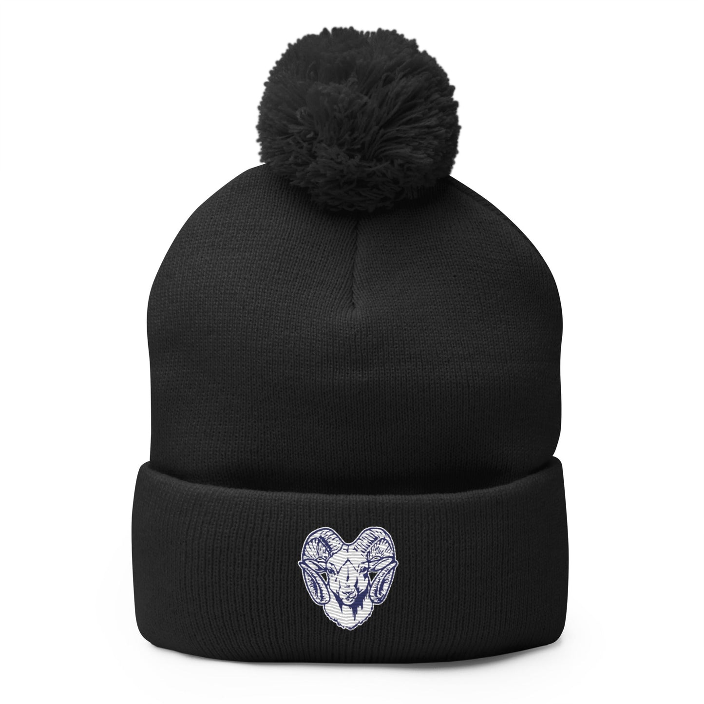 Pom - Pom Beanie | Rensselaer Rams