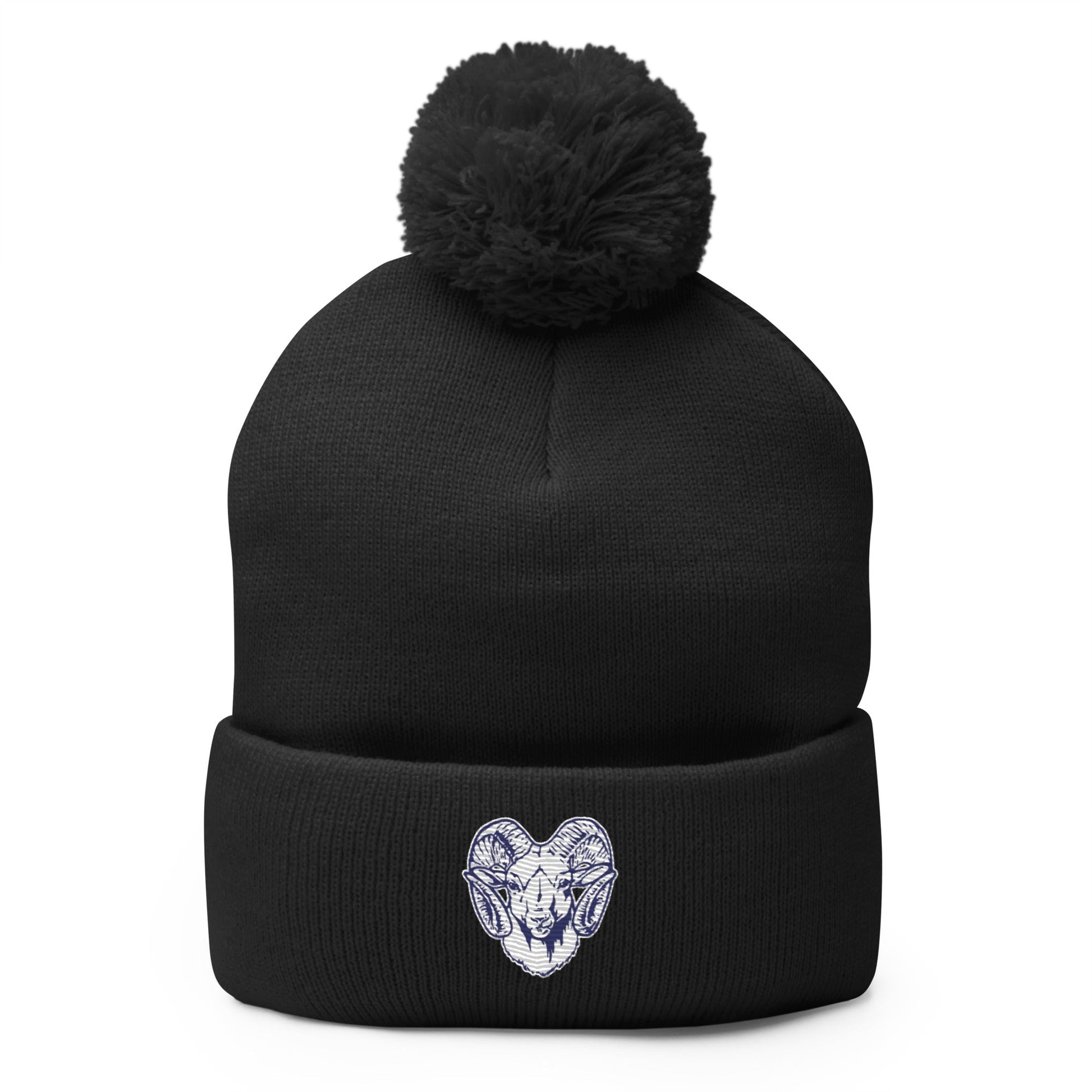 Pom - Pom Beanie | Rensselaer Rams