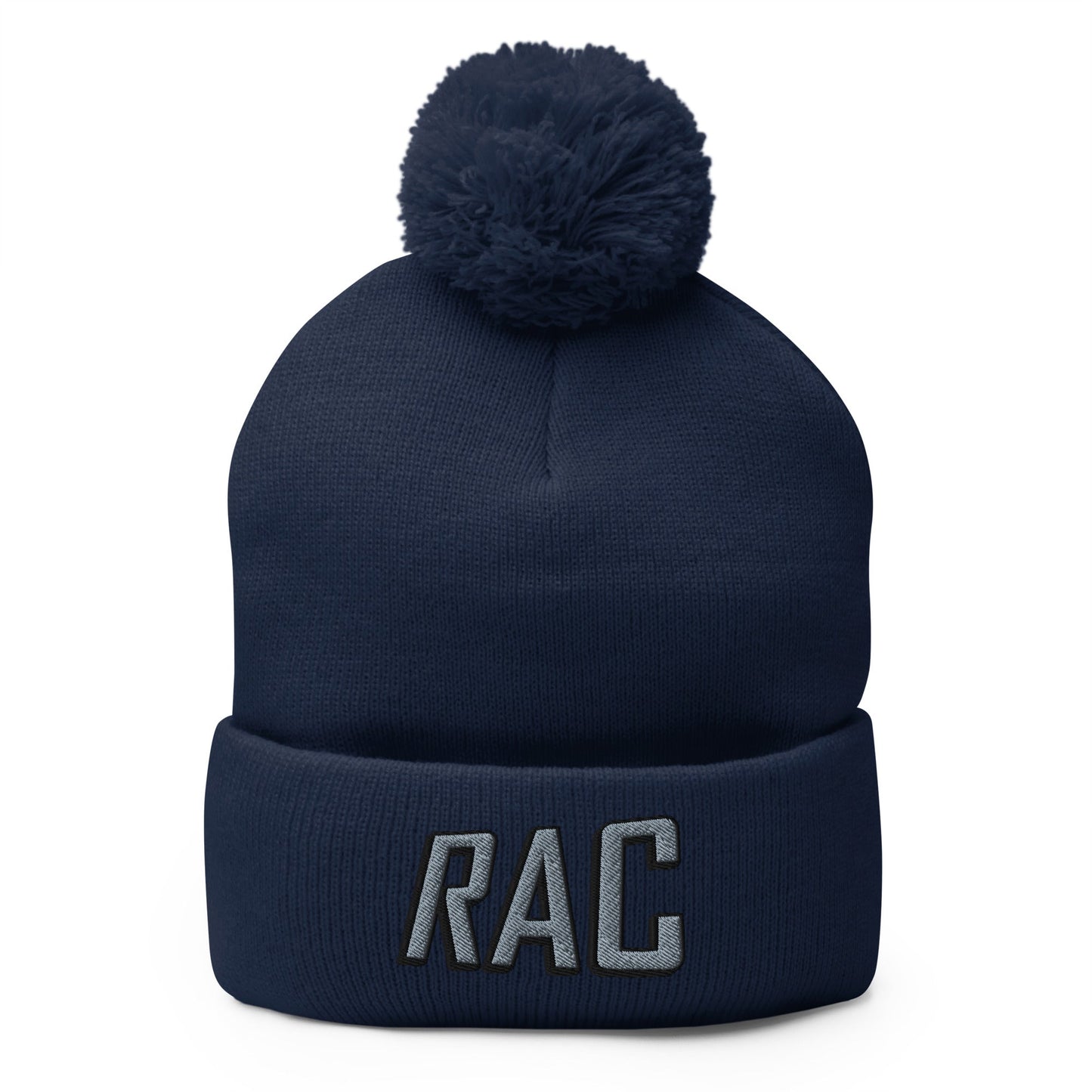 Pom - Pom Beanie | Rochester Astronomy Club | Orbit Logo