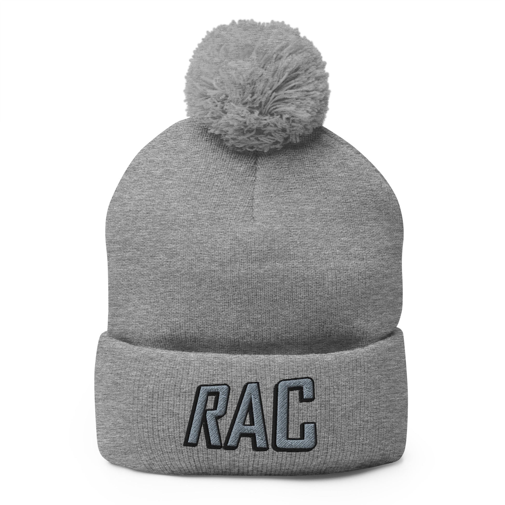 Pom - Pom Beanie | Rochester Astronomy Club | Orbit Logo