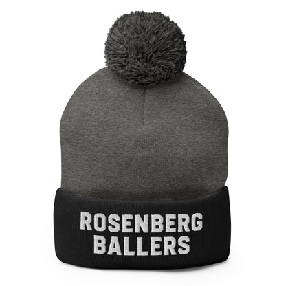 Pom-Pom Beanie | Rosenberg Ballers | Vanguard Logo