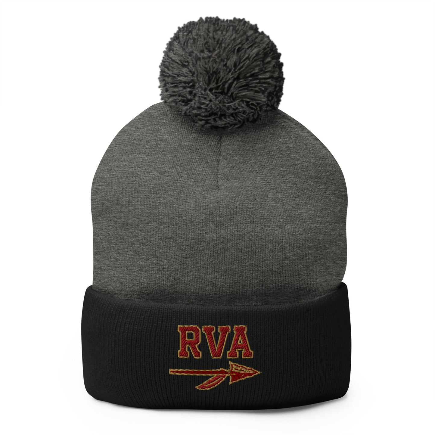 Pom - Pom Beanie | RVA Seminoles | Script Logo