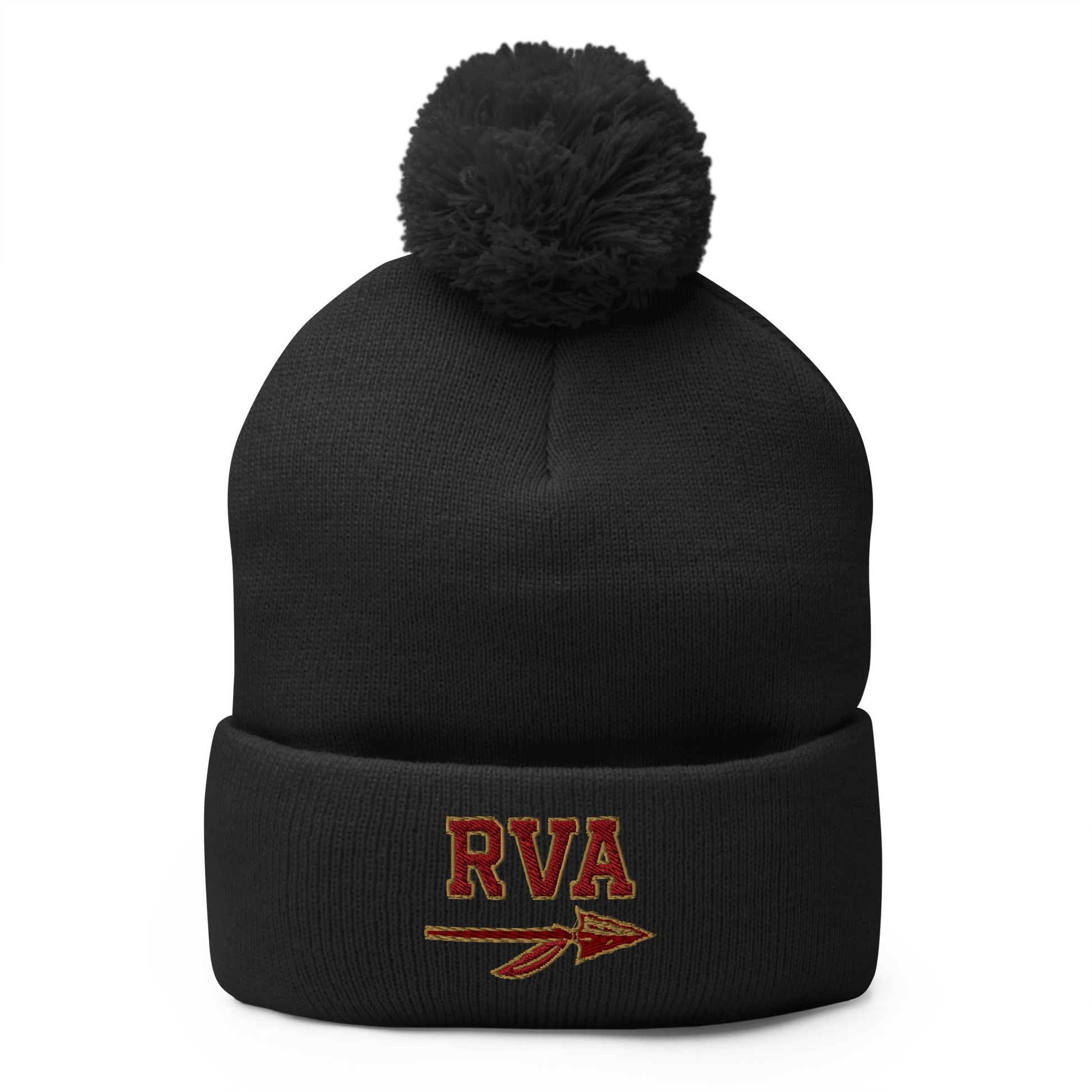 Pom - Pom Beanie | RVA Seminoles | Script Logo