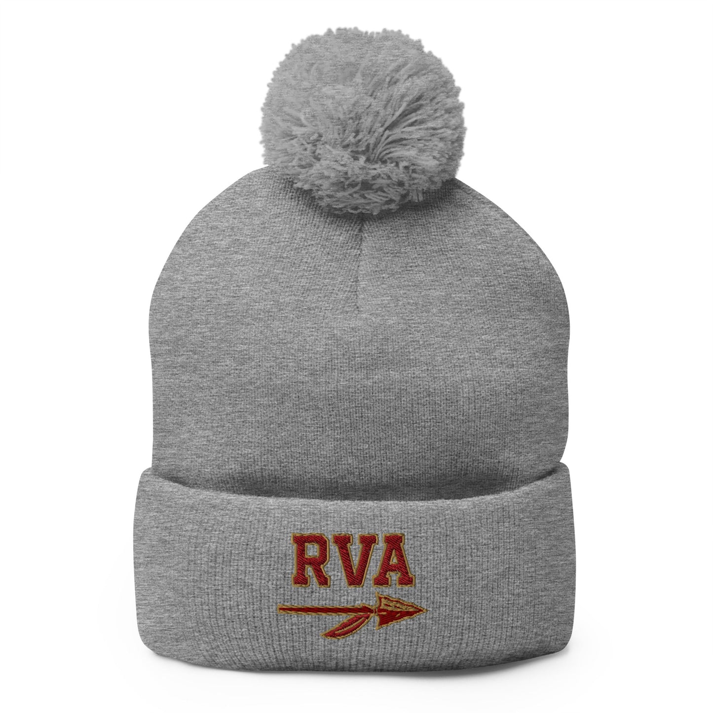 Pom - Pom Beanie | RVA Seminoles | Script Logo