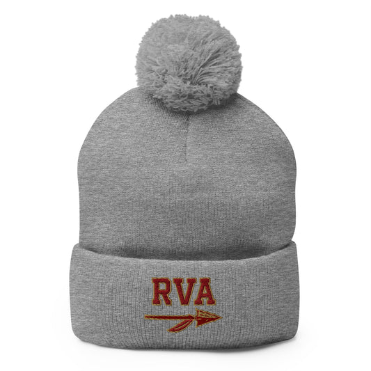 Pom - Pom Beanie | RVA Seminoles | Script Logo