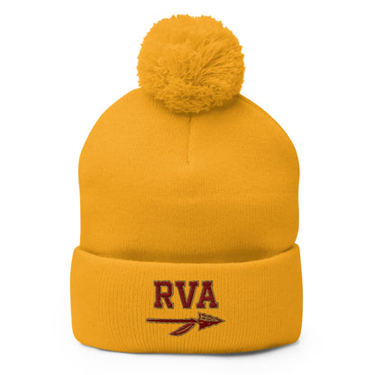 Pom - Pom Beanie | RVA Seminoles | Script Logo