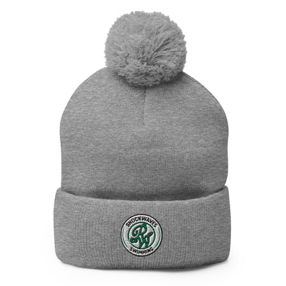 Pom - Pom Beanie | RWST | Badge Logo