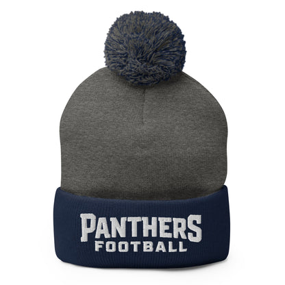 Pom-Pom Beanie | Samuel Fels Football | Emblem Logo