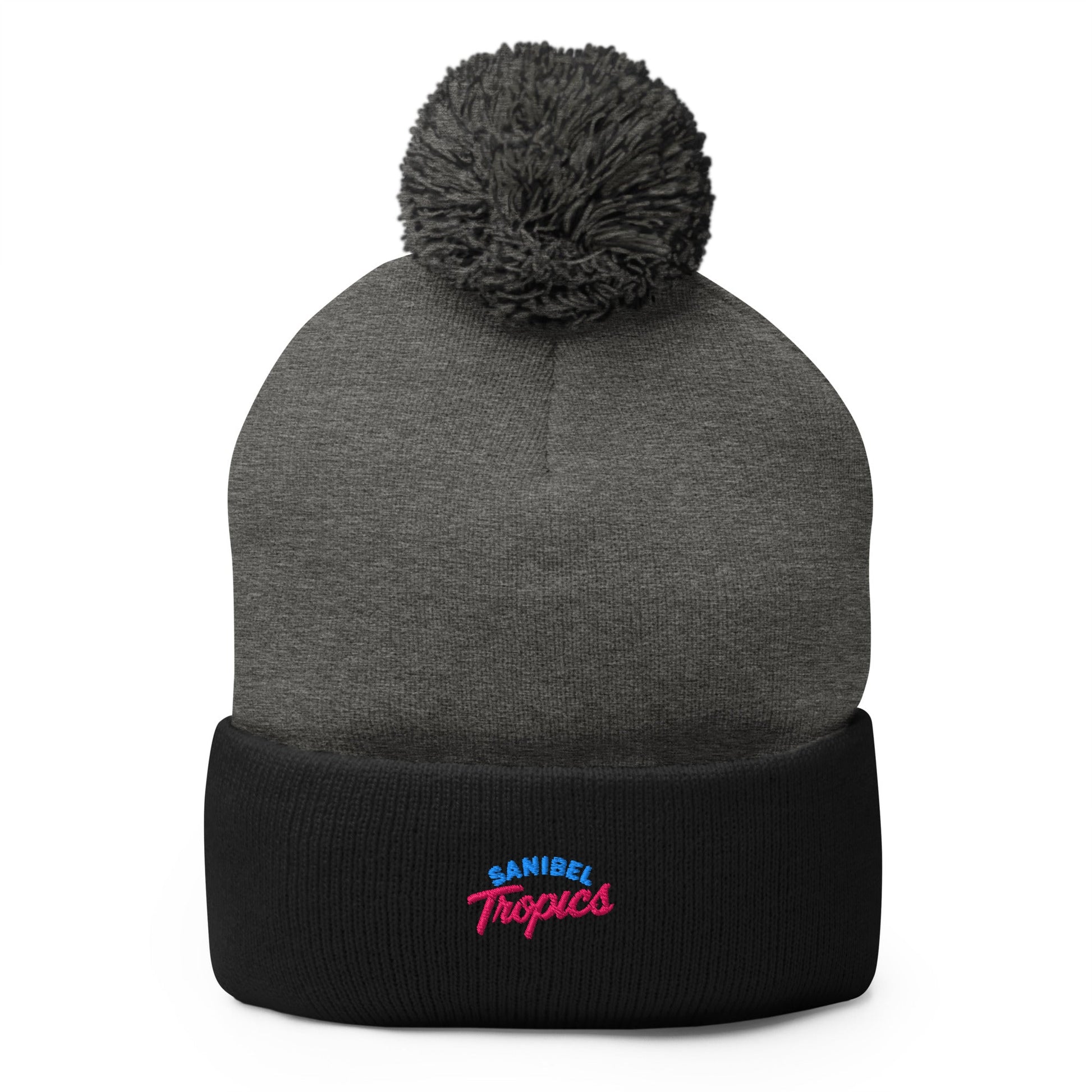 Pom - Pom Beanie | Sanibel Tropics | Coastal Clash Logo