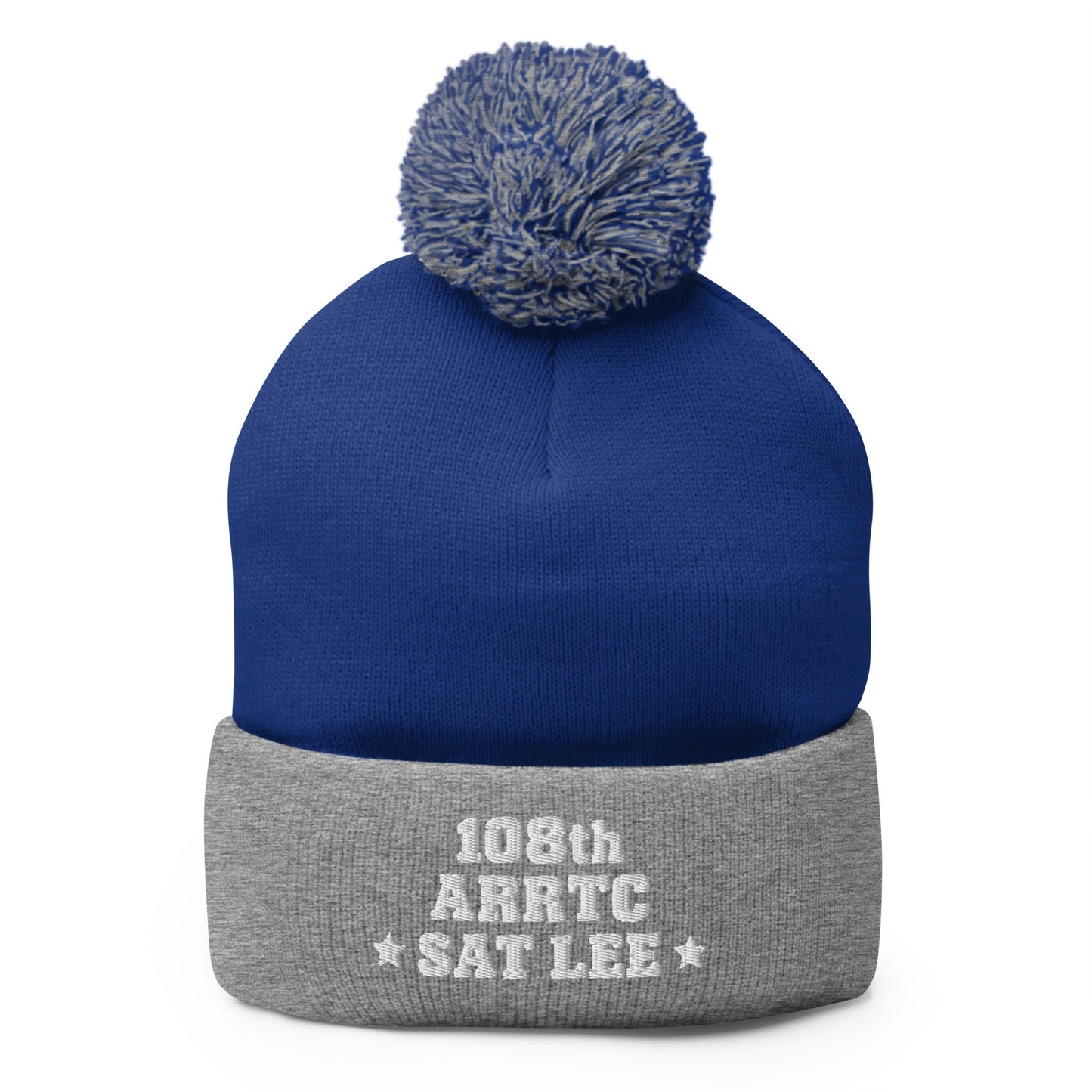Pom-Pom Beanie | SAT Lee | Script Logo