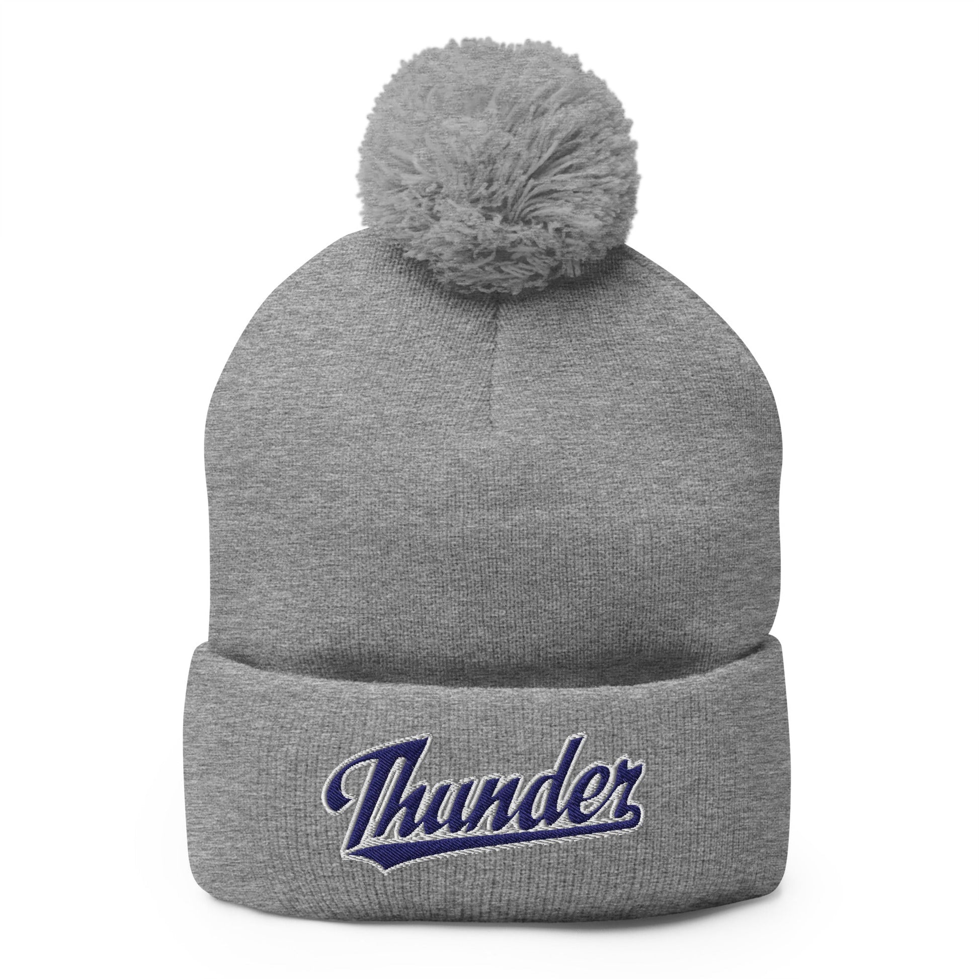 Pom - Pom Beanie | SCAA Thunder | Script Logo