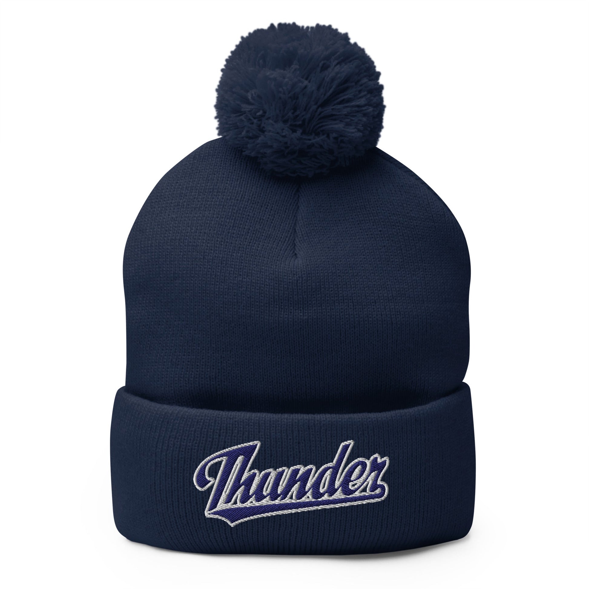 Pom - Pom Beanie | SCAA Thunder | Script Logo