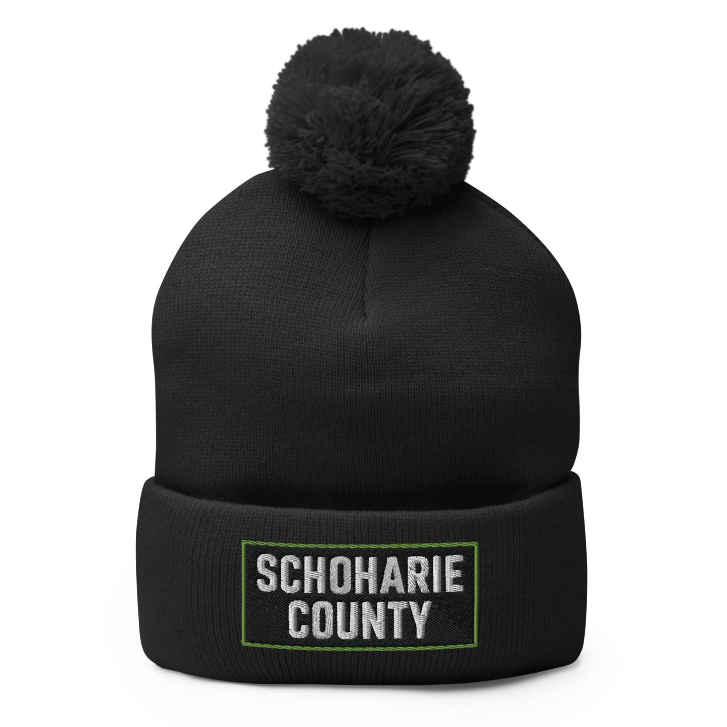 Pom - Pom Beanie | Schoharie County Soccer Club | Badge Logo
