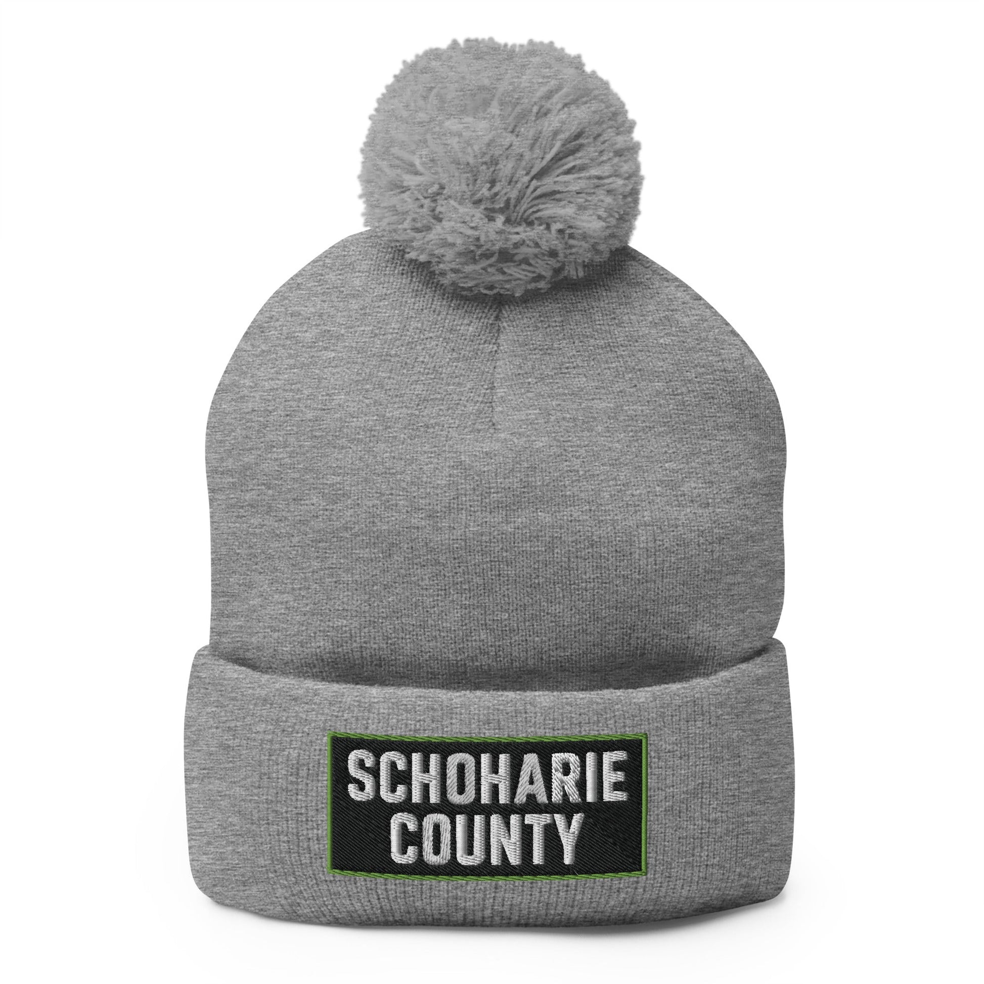 Pom - Pom Beanie | Schoharie County Soccer Club | Badge Logo