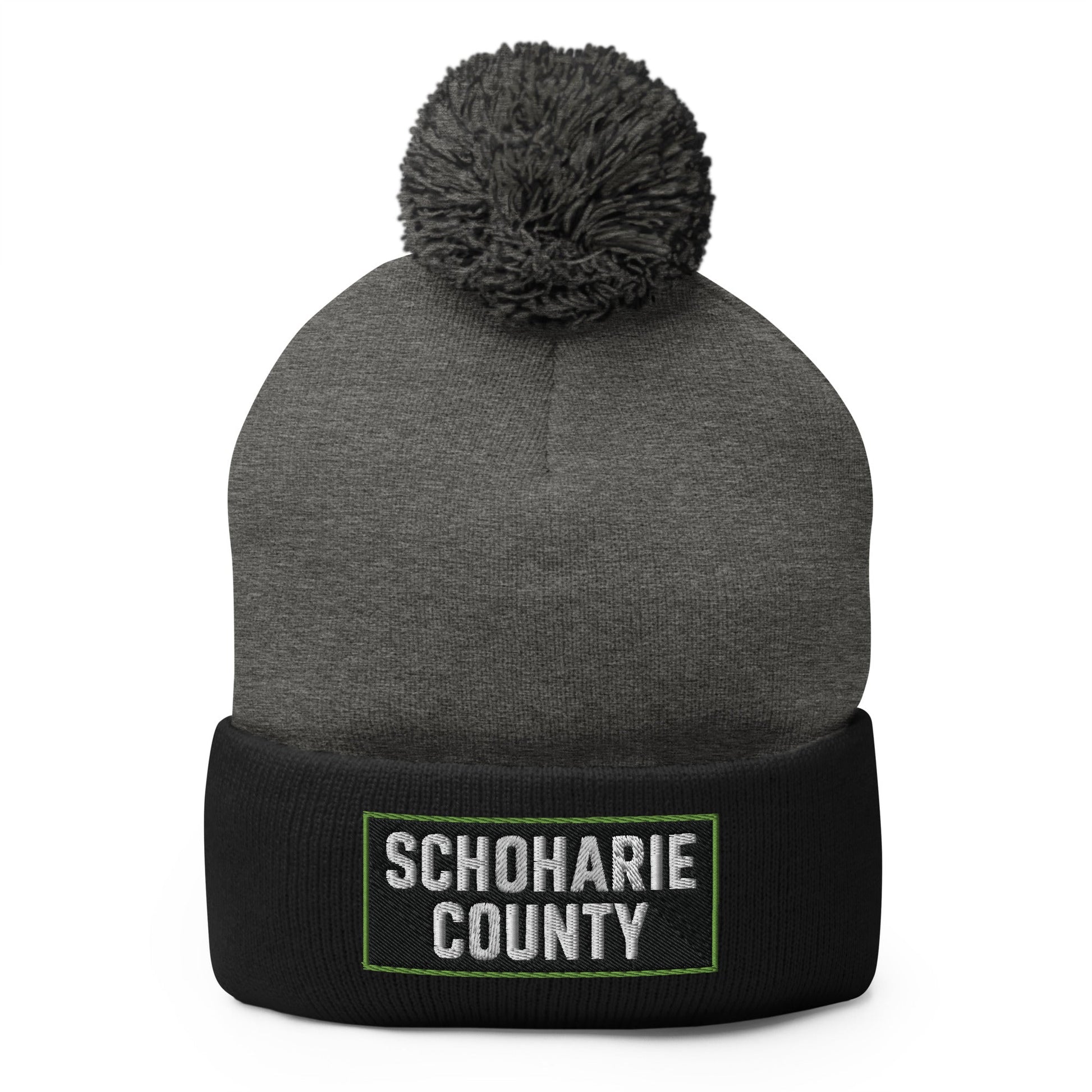 Pom - Pom Beanie | Schoharie County Soccer Club | Badge Logo