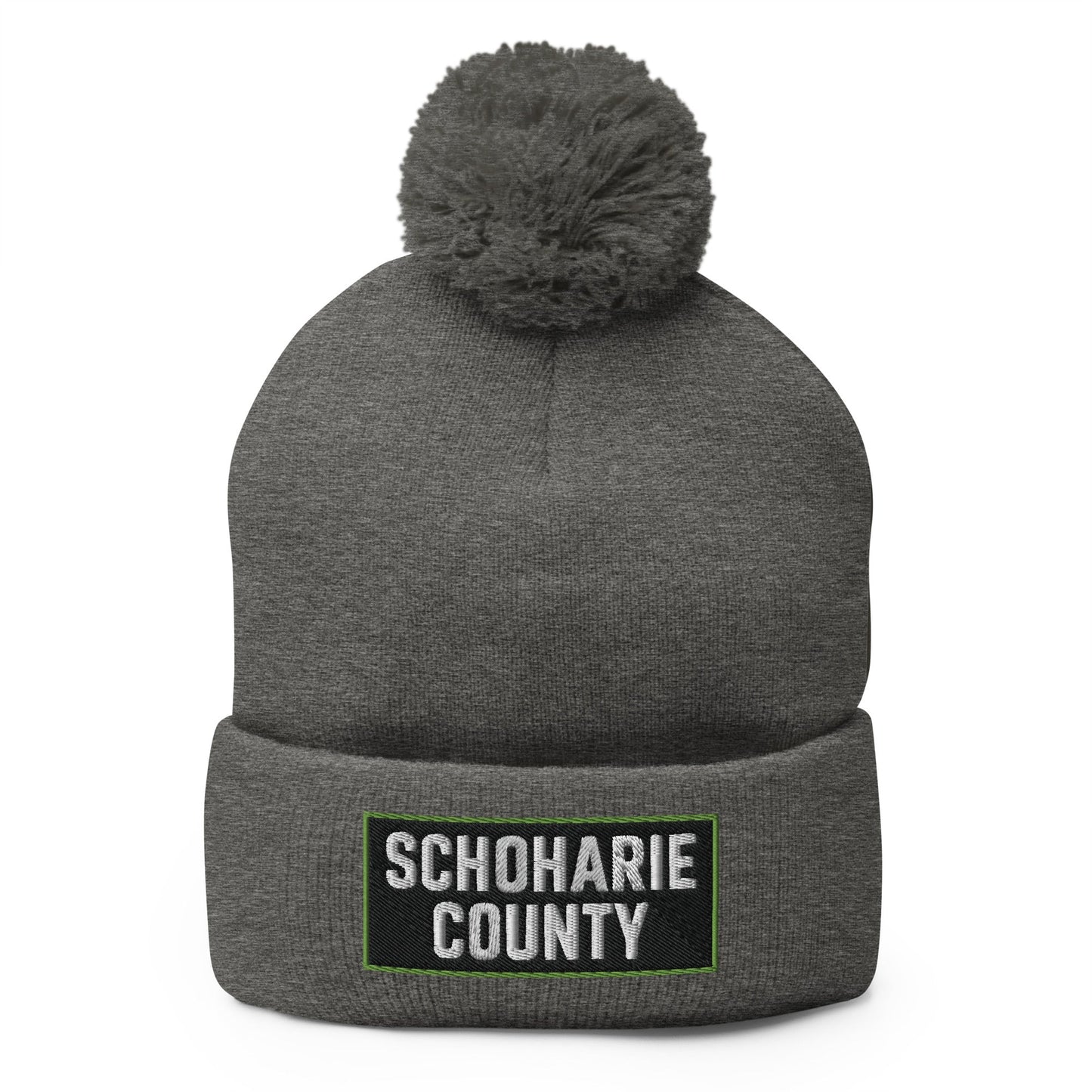 Pom - Pom Beanie | Schoharie County Soccer Club | Badge Logo