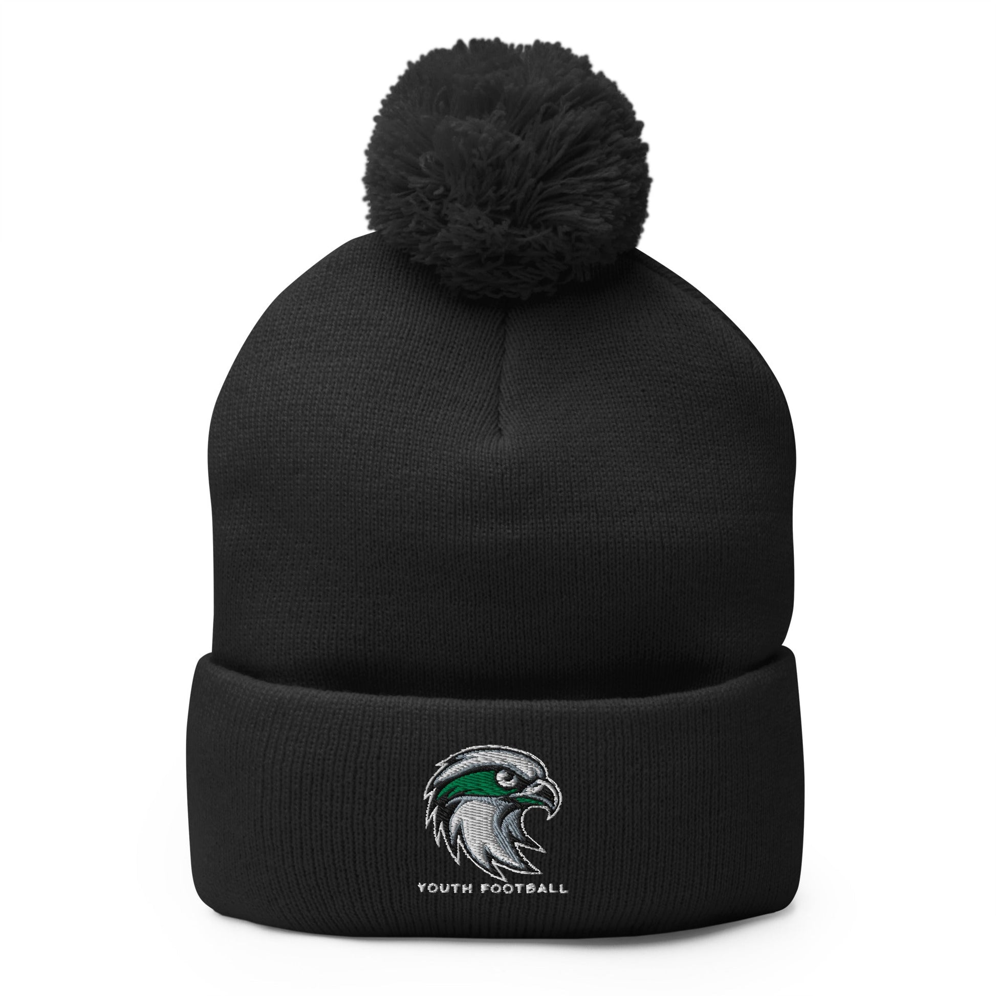 Pom - Pom Beanie | Seahawks Youth Football | Alt Script Logo
