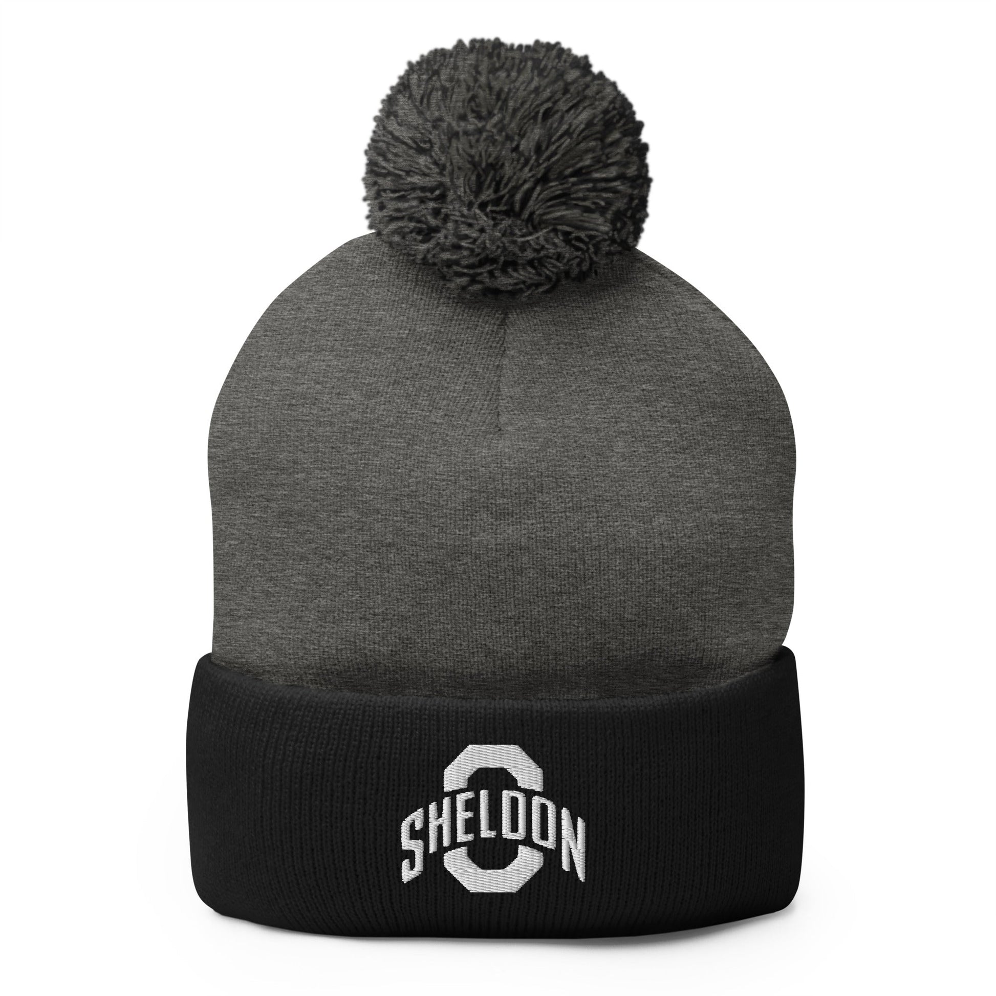 Pom-Pom Beanie | Sheldon Dance Team | Crest Logo