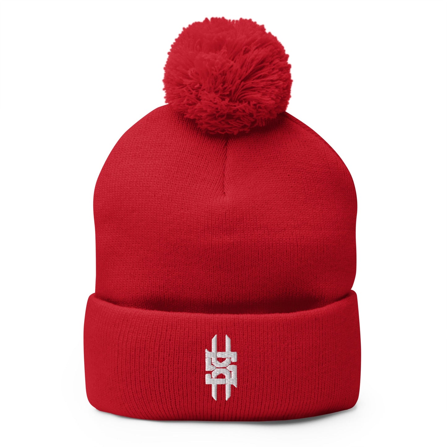 Pom - Pom Beanie | Silverbackz Athletic Association LLC | Alt Monogram Logo