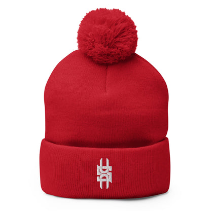 Pom - Pom Beanie | Silverbackz Athletic Association LLC | Alt Monogram Logo