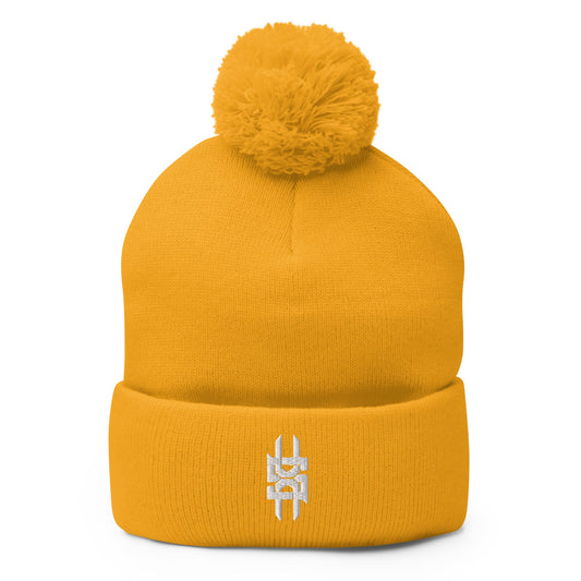 Pom - Pom Beanie | Silverbackz Athletic Association LLC | Alt Monogram Logo