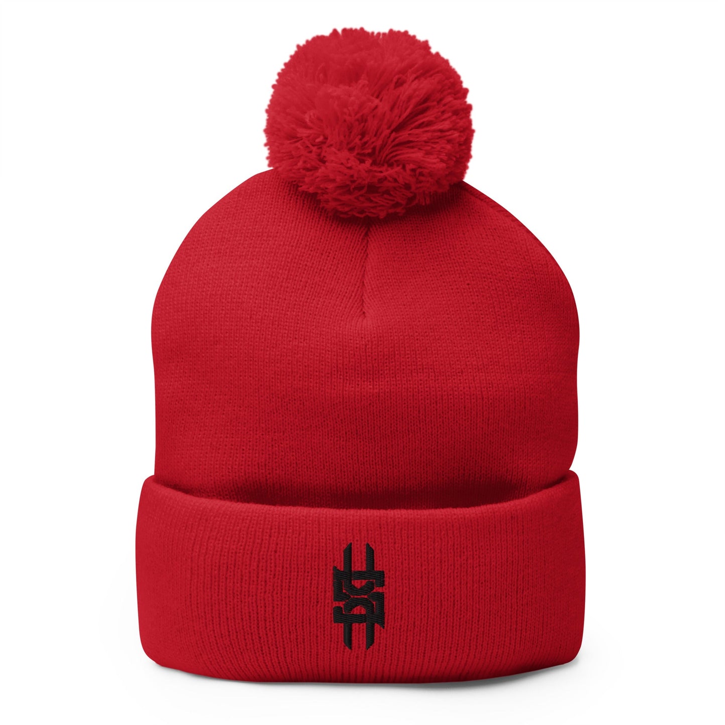 Pom - Pom Beanie | Silverbackz Athletic Association LLC | Monogram Logo