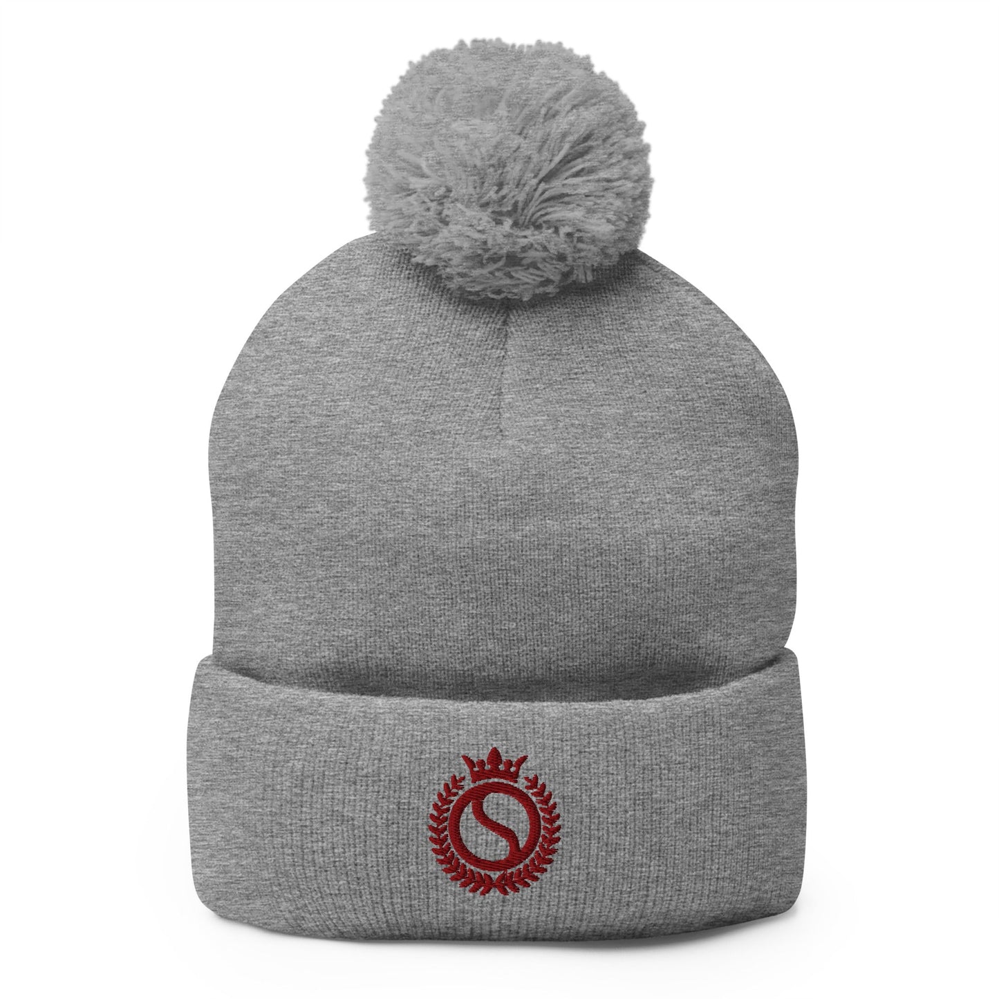 Pom-Pom Beanie | Sinton Desperados Baseball | Crest Logo
