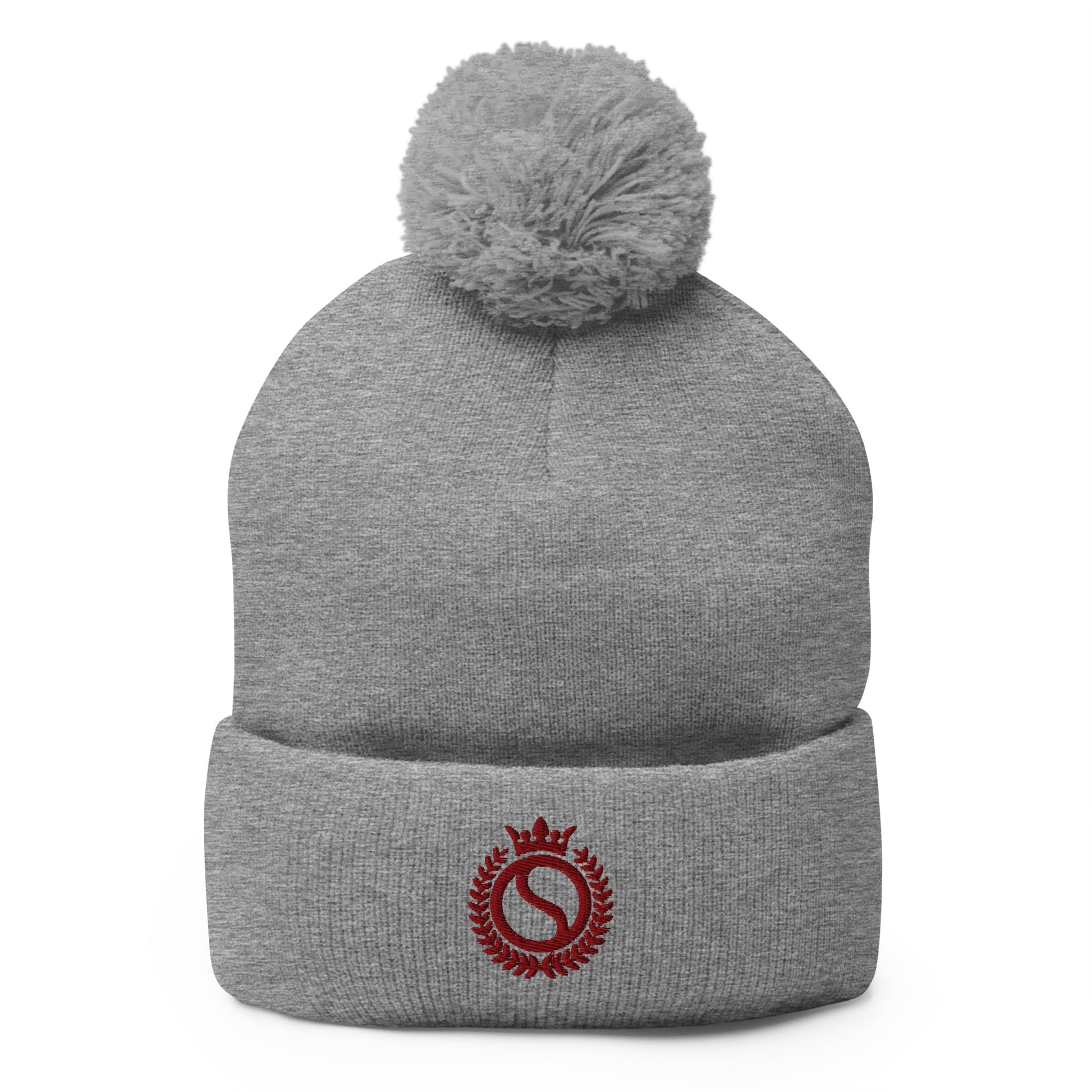 Pom-Pom Beanie | Sinton Desperados Baseball | Crest Logo