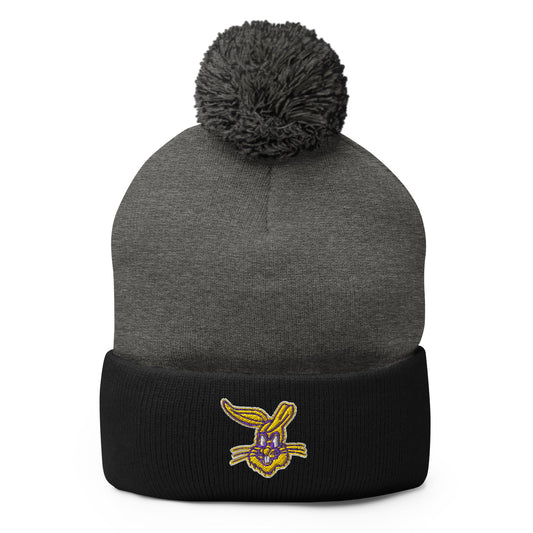Pom - Pom Beanie | Somerset Athletics | Jumpers mascot Logo