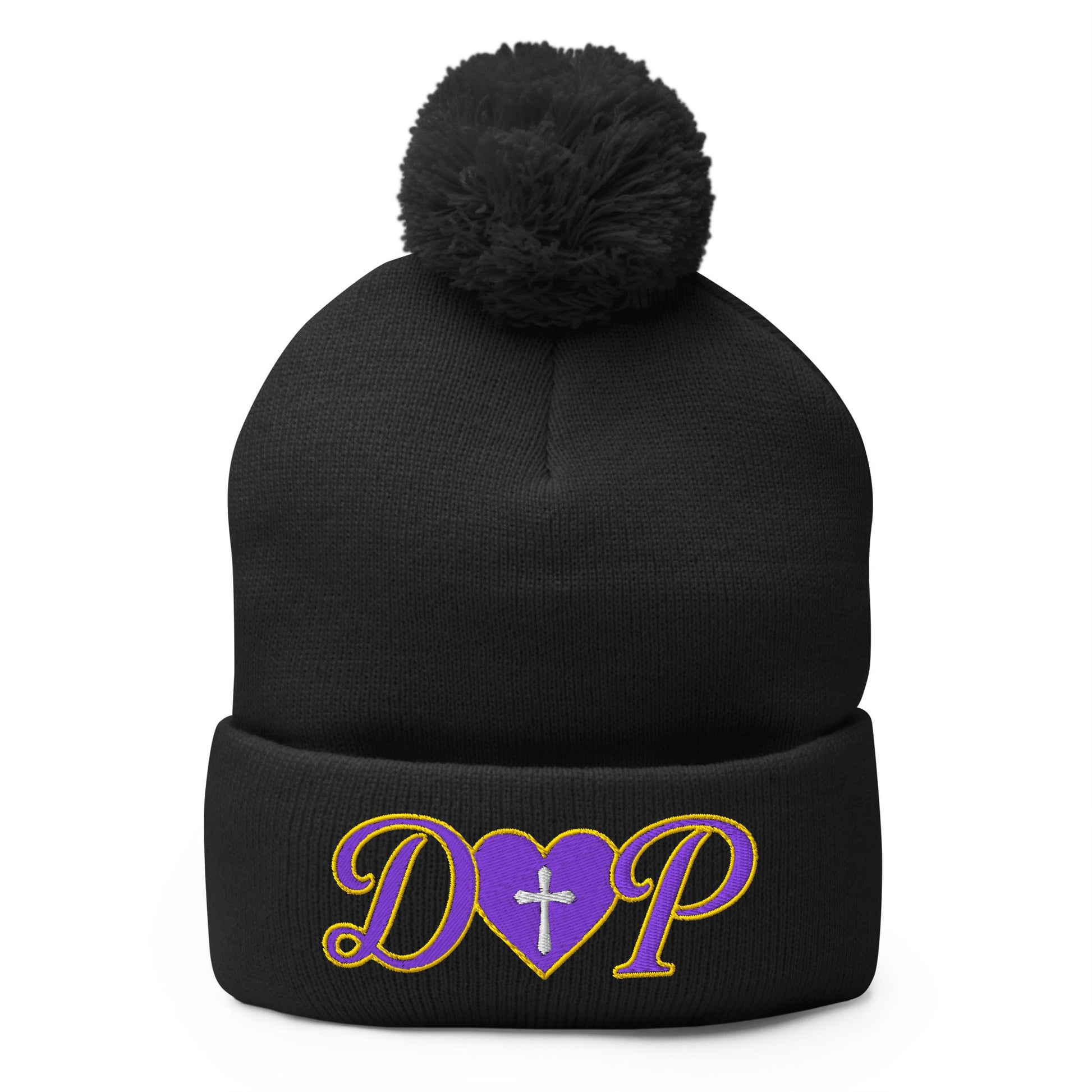 Pom - Pom Beanie | Sons and Daughters of Promise, Inc. | DP Heart Logo