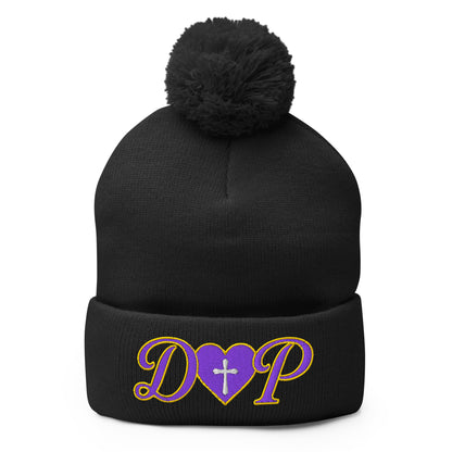 Pom - Pom Beanie | Sons and Daughters of Promise, Inc. | DP Heart Logo