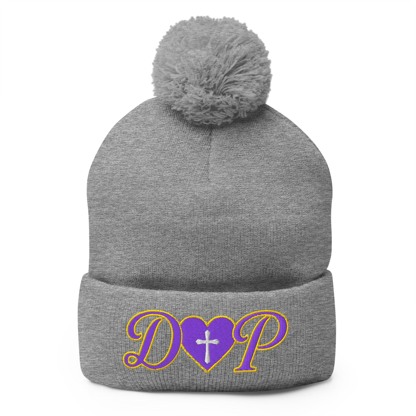 Pom - Pom Beanie | Sons and Daughters of Promise, Inc. | DP Heart Logo