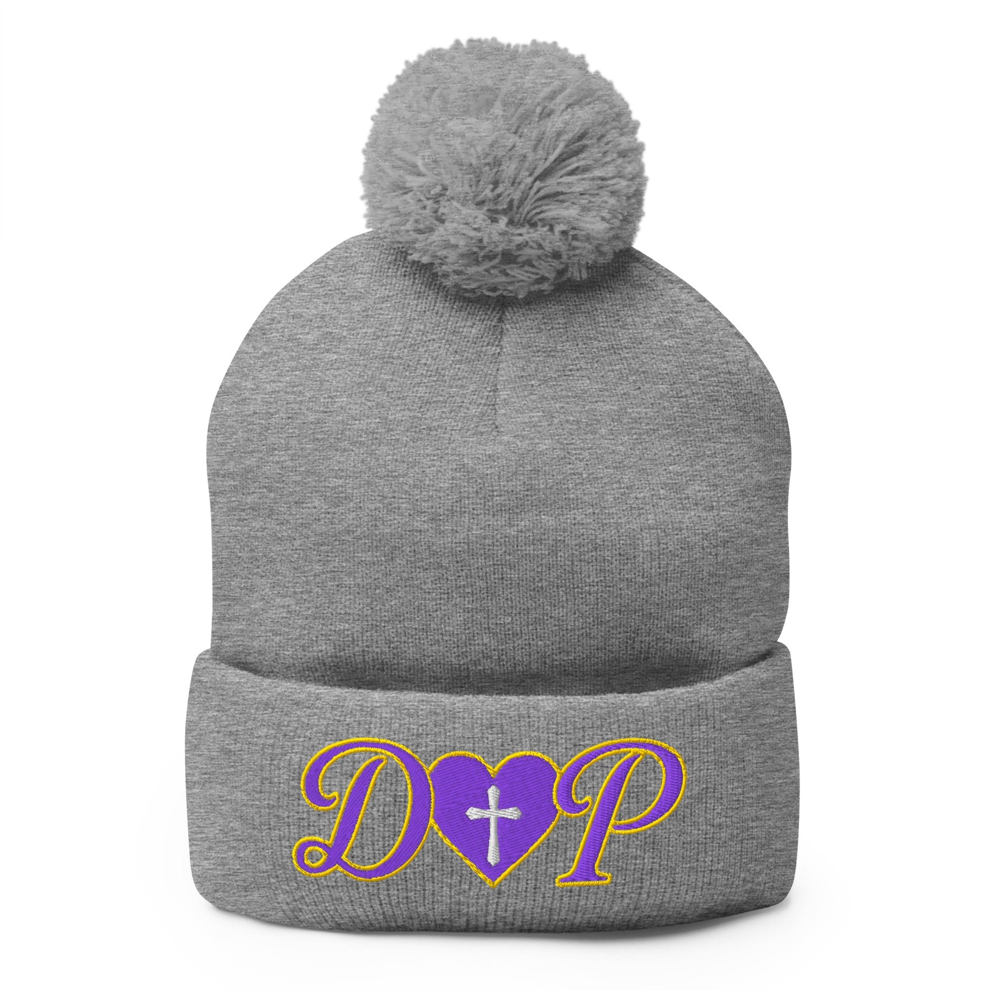 Pom - Pom Beanie | Sons and Daughters of Promise, Inc. | DP Heart Logo