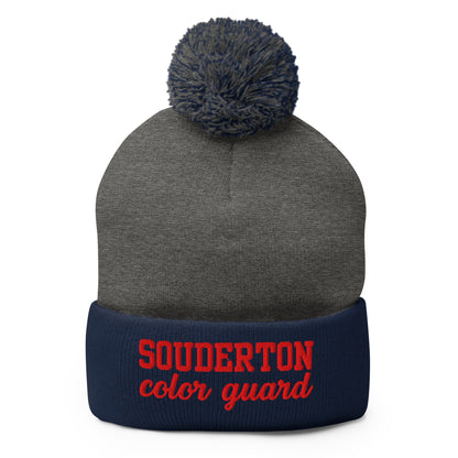 Pom - Pom Beanie | Souderton Color Guard | Crest Logo