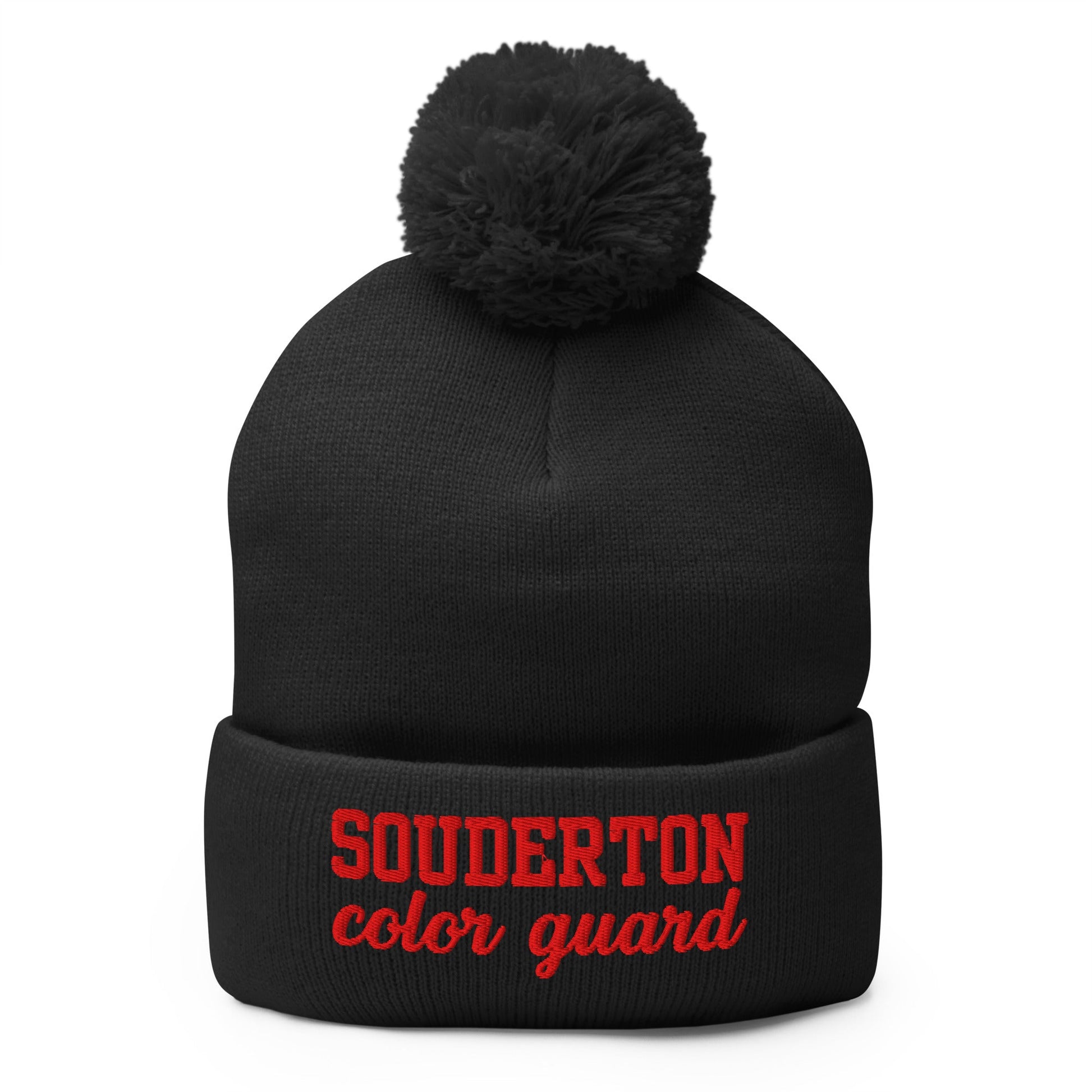 Pom - Pom Beanie | Souderton Color Guard | Crest Logo