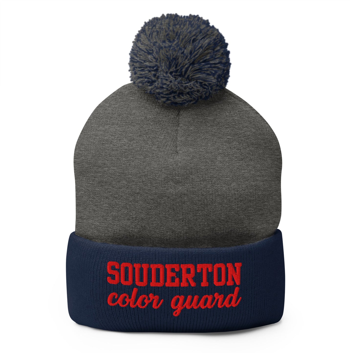 Pom - Pom Beanie | Souderton Color Guard | Crest Logo