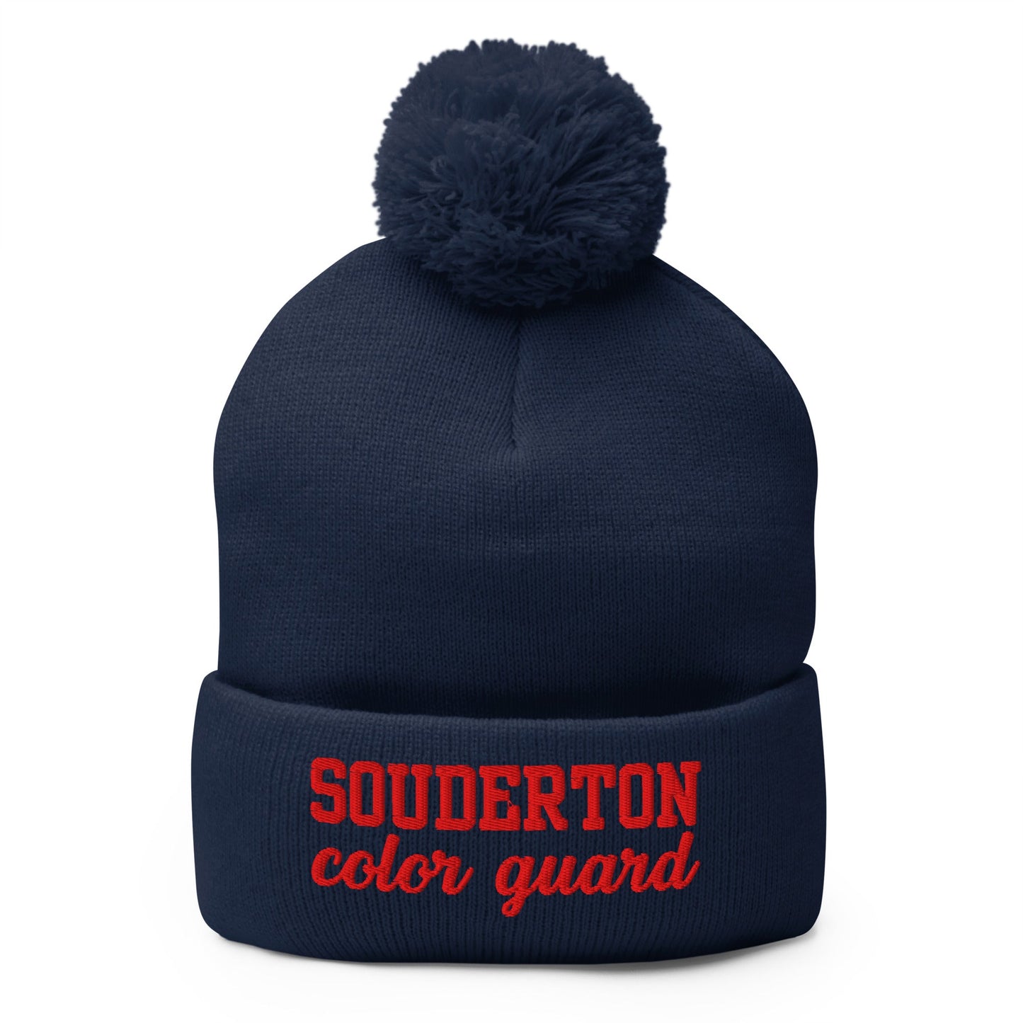 Pom - Pom Beanie | Souderton Color Guard | Crest Logo
