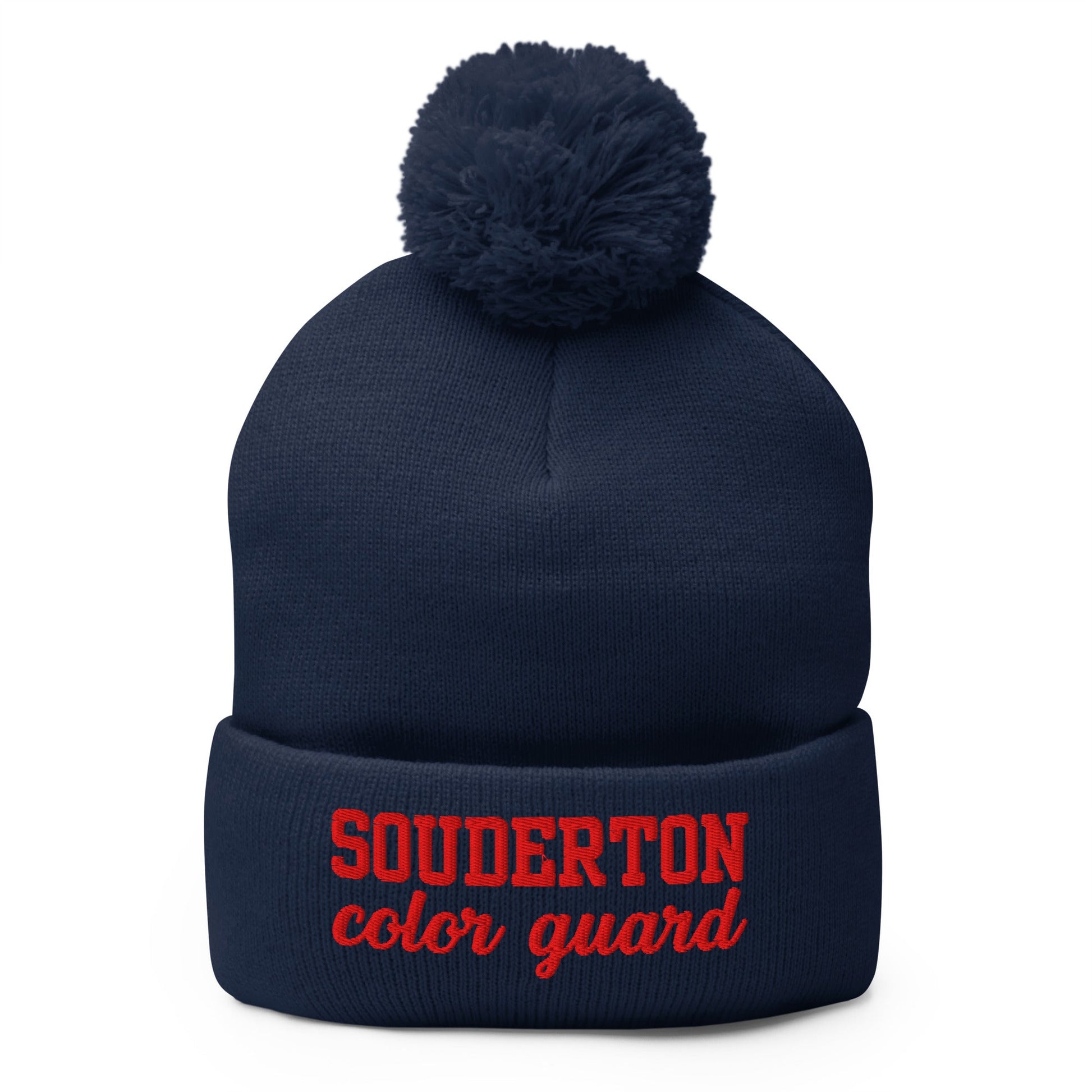 Pom - Pom Beanie | Souderton Color Guard | Crest Logo