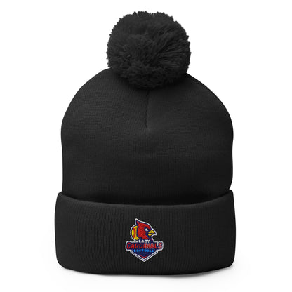 Pom - Pom Beanie | Springfield Lady Cardinals